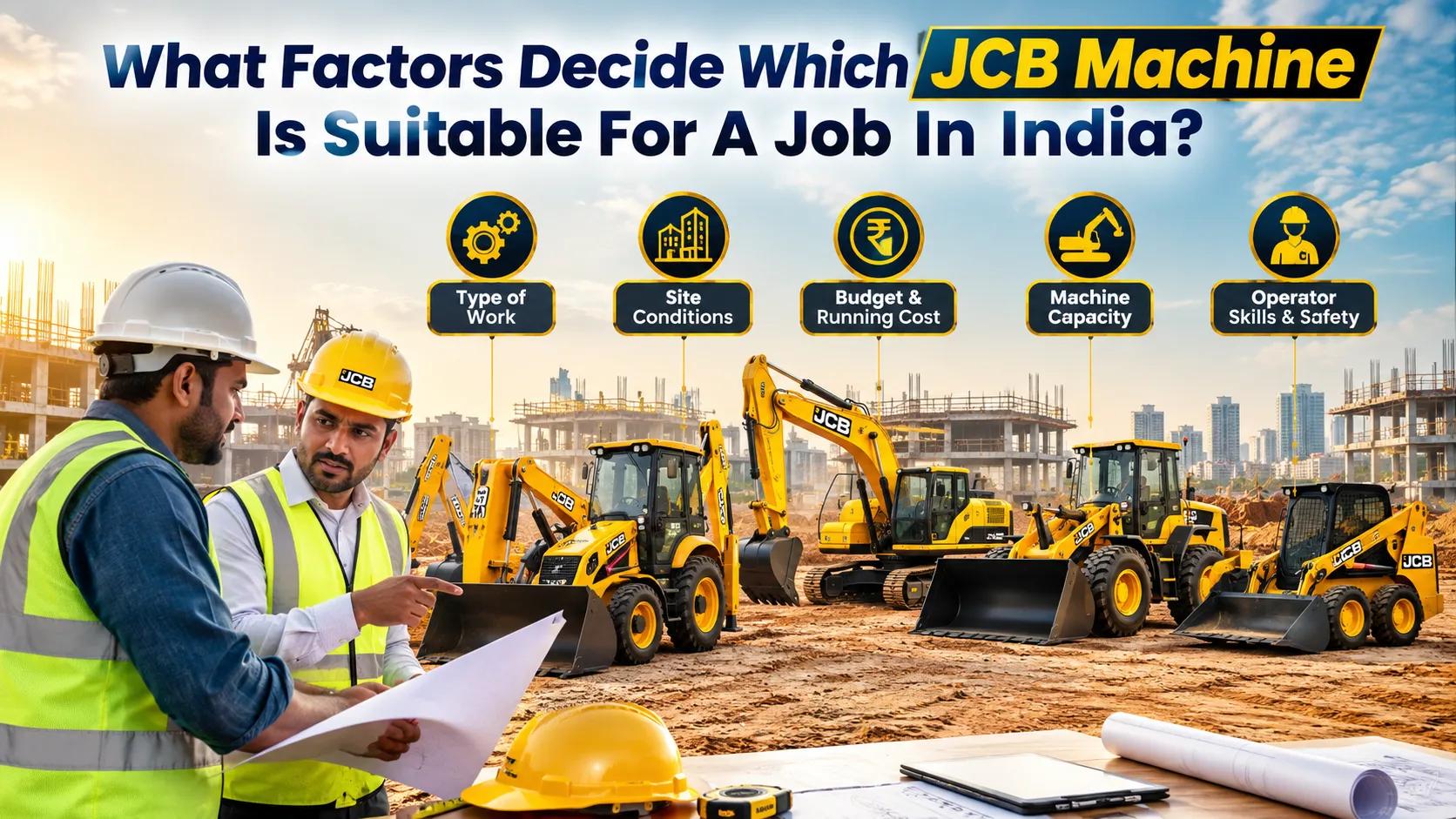 Jcb Machine Is Suitable For A Job In India